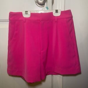 fab'rik High Waist Pink Shorts Lightweight Classic Design